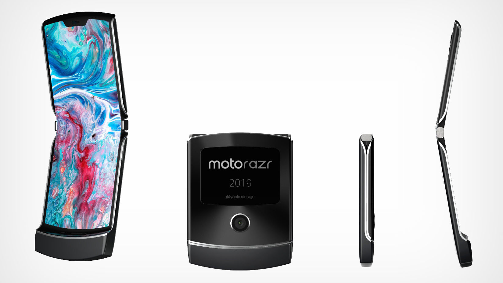 Moto Razr, foldable mobile.